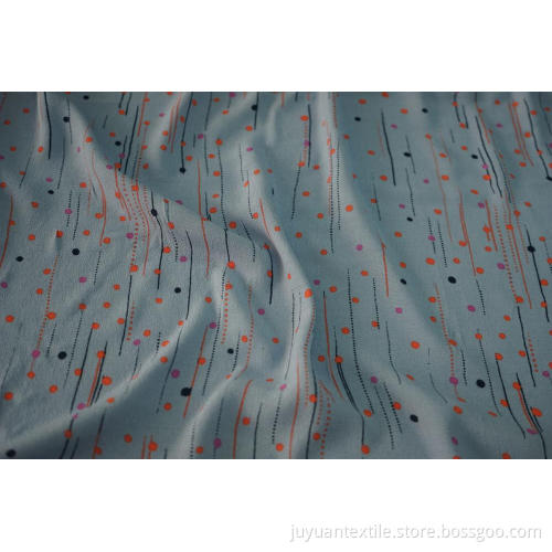 Viscose 120D30s Morocian Crepe Print Fabric
